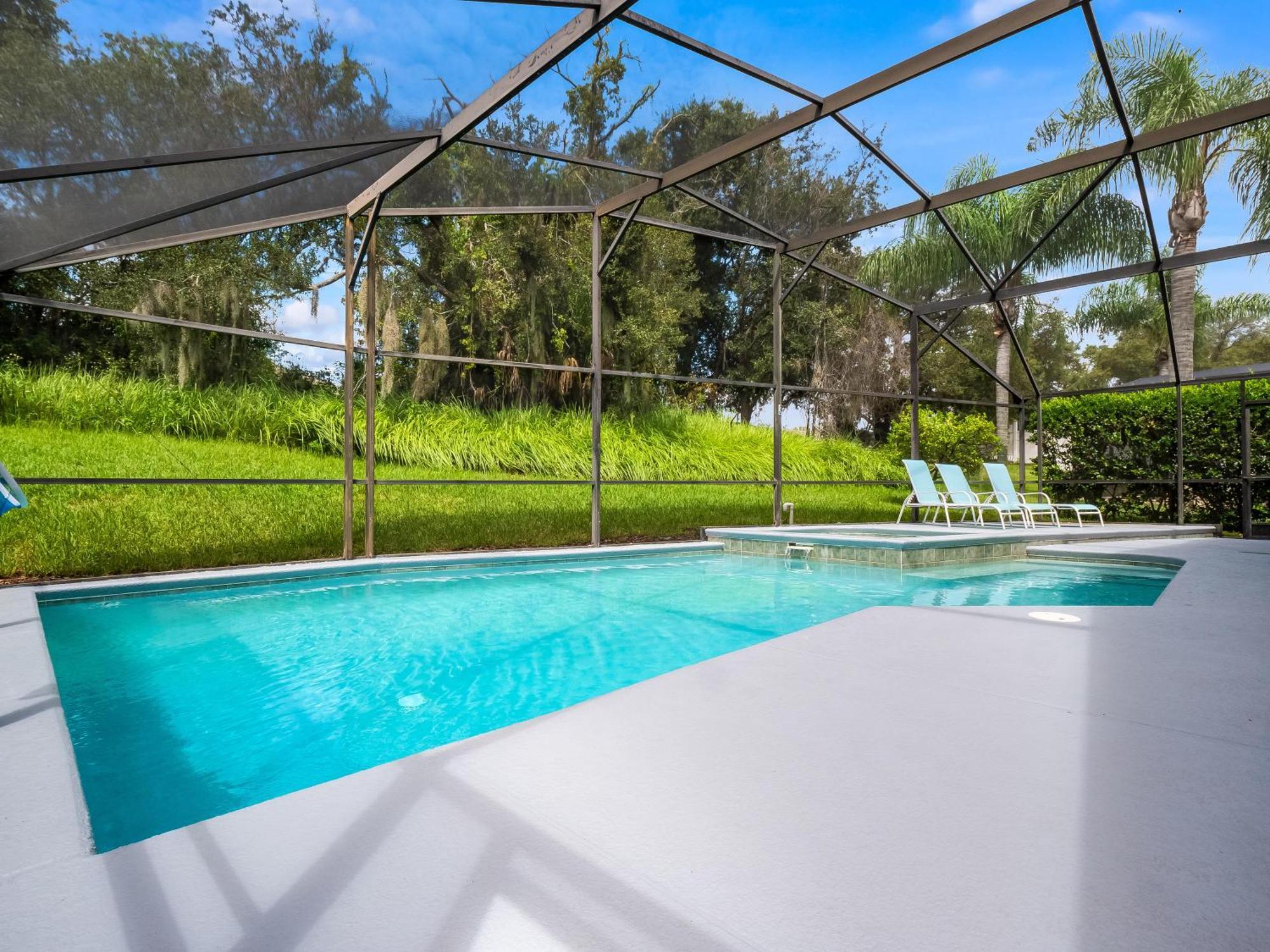 Bsv1607 - Amazing 5 Bedroom Home With Free Wifi And Private Pool & Spa Orlando Exterior photo